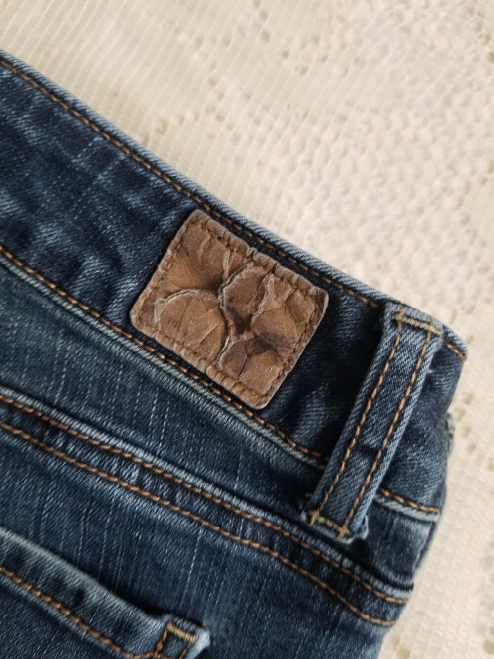 American Eagle Outfitters Skinny Stretch Jeans 14 Short - Picture 7 of 8